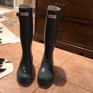 Hunter rain boots